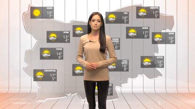 Прогноза за времето на 23 септември