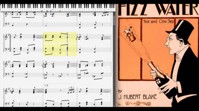 Fizz Water by Eubie Blake (1914, Ragtime piano)