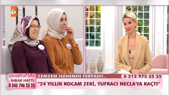 24 yıllık kocam, yufkacı Nejla'ya kaçtı! - @Esra Erol'da 24 Eylül 2021