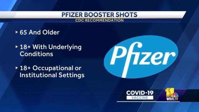 CDC OK for COVID-19 booster shot makes 500K Marylanders eligible