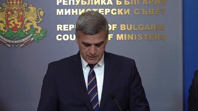 Брифинг на премиера Янев за представяне на мерки, които правителство планира в енергийната сфера