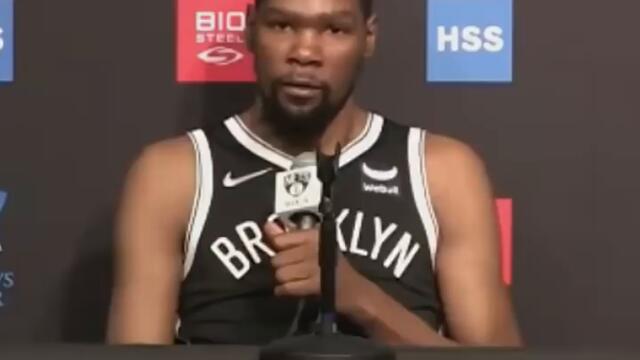 David Letterman to Kevin Durant: “Why do people call you KD?” During Media Day
