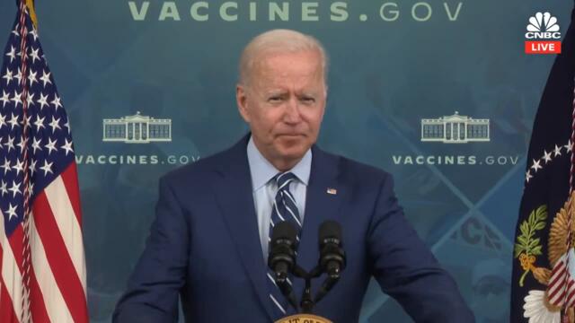 President receives a Covid-19 booster shot and delivers remarks — 9/27/2021