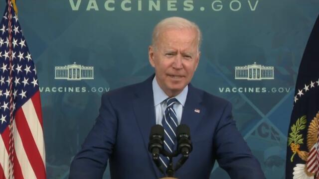 #BREAKING: President Biden gets vaccine booster shot, calls it 'safe and effective'