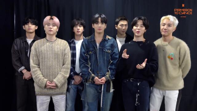 BTS (방탄소년단) PERMISSION TO DANCE ON STAGE - LA Announcement
