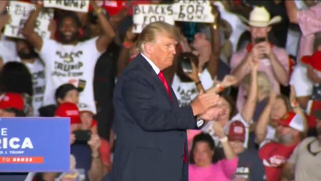 Former President Donald Trump's 'Save America Rally' in Georgia