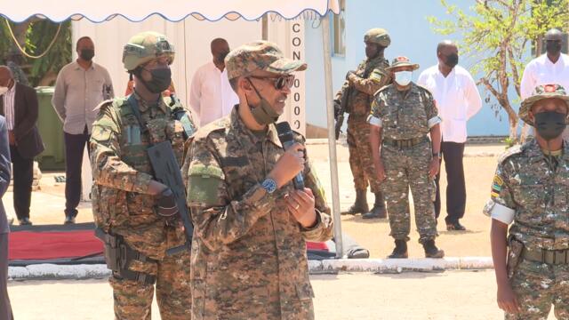 Meeting with Rwandan and Mozambican Armed Forces | Remarks by President Kagame.