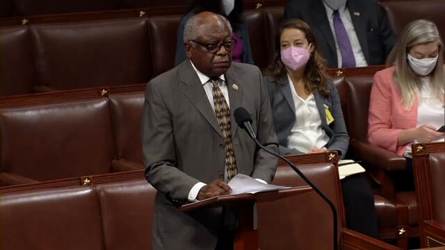 House Majority Whip Jim Clyburn throws full support behind infrastructure bill