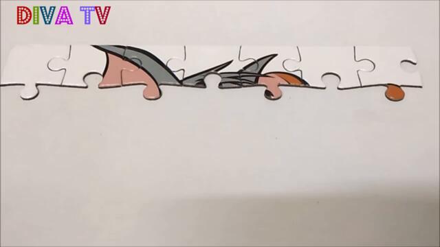 Редене на пъзел Tom and Jerry