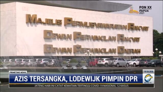 Azis Jadi Tersangka, Lodewijk Maju Pimpin DPR