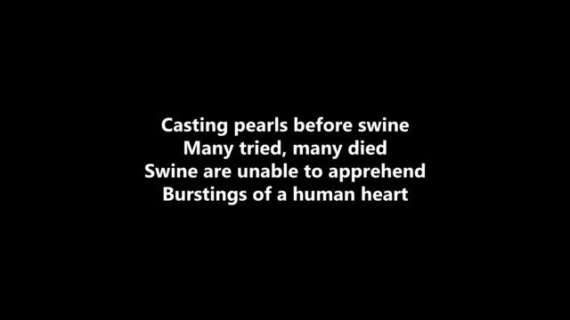 JINJER - Pearls And Swine (Lyrics)