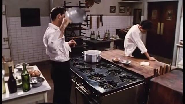 Big Night frittata - final scene