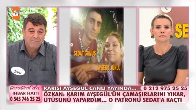 "Sedat, bana karımın çıplak fotoğraflarını gönderdi" @Esra Erol'da 1 Ekim 2021