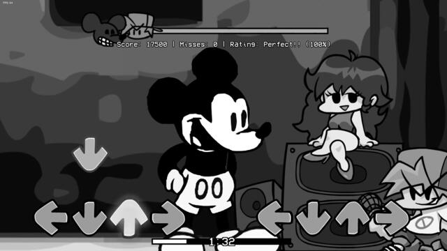 FNF vs Suicide Mouse - Happy (HORROR Mickey Mouse)