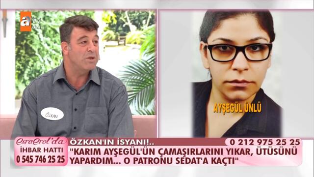 "Karımın her işini yapardım, o patronu Sedat'a kaçtı!" @Esra Erol'da 1 Ekim 2021