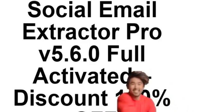 social email extractor pro v5.6.0 full activated -discount 100% off free email extractor pro #shorts