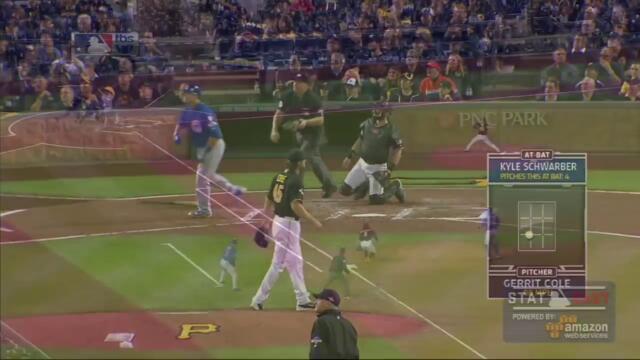 NL WC: Schwarber clubs 450-foot shot vs. Bucs