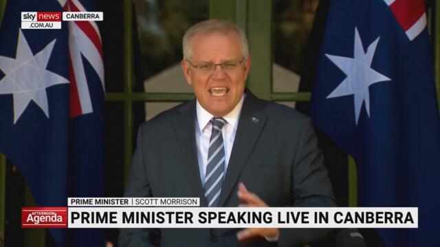 Scott Morrison praises NSW for hitting 70 per cent full vaccination milestone