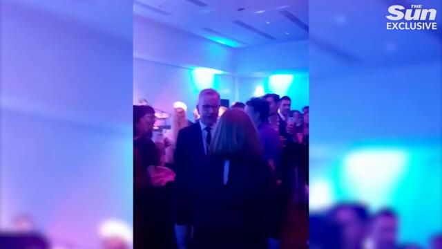 Michael Gove belts out Bonnie Tyler's Total Eclipse of the Heart on Tory conference dance floor