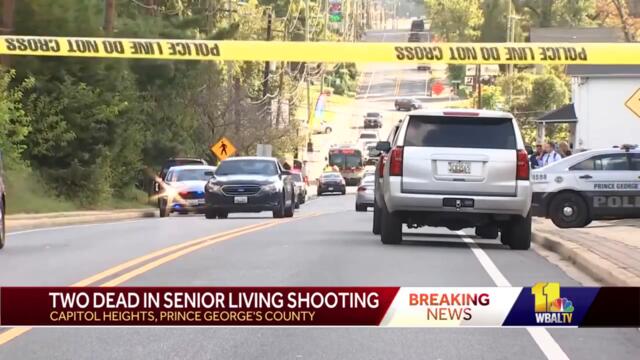 2 dead in shooting at Capitol Heights senior living facility; person in custody