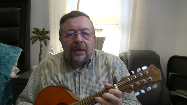 Willard Losinger Performs "MacPherson's Lament" by Robert Burns, with Mandolin Accompaniment