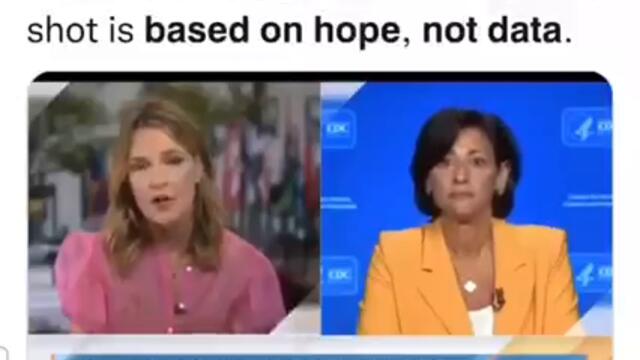 Трета доза. Наричваме я по-скоро Надежда, отколкото Научно откритие