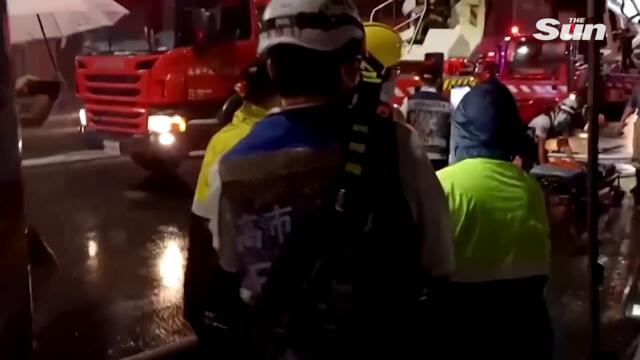 At least 40 killed in Taiwan apartment fire