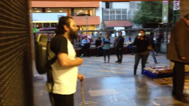 Jahvel Jhonson en el metro