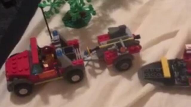 Lego City Fire Plane 4209 2012 година Ревю