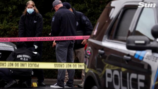 Gunman kills two and injures four in shopping mall shooting spree in Idaho