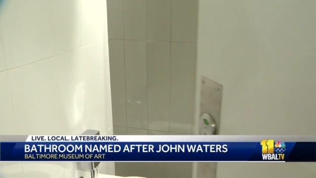 BMA dedicates new gender-neutral restrooms to John Waters