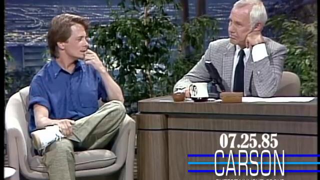 Michael J. Fox's First Appearance on Johnny Carson's Tonight Show- 1985