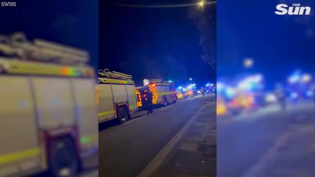 Salisbury train crash - Vid inside carriage Exclusive