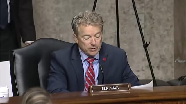 JUST IN: Rand Paul Tells Fauci He Changed Website To 'Cover Your Ass' On Gain-Of-Function Research