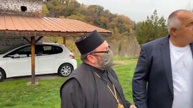 Бойко Борисов беше в Манастир Свети Атанасий.7.11.2021 г.