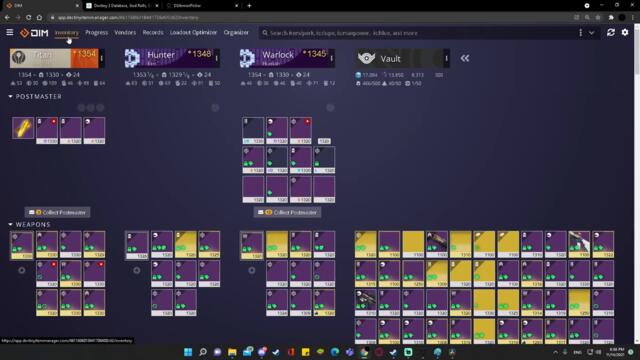 Min/Max Destiny 2 stats with vendors? | DIM feature | Destiny 2 QoL