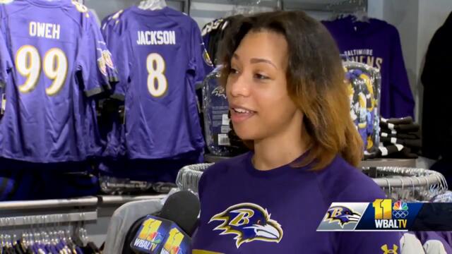 Ravens holiday pop-up shop moved to M&T Bank