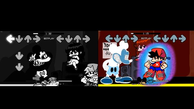FNF': Vs Mickey Mouse Mod - Really Happy (old vs new)