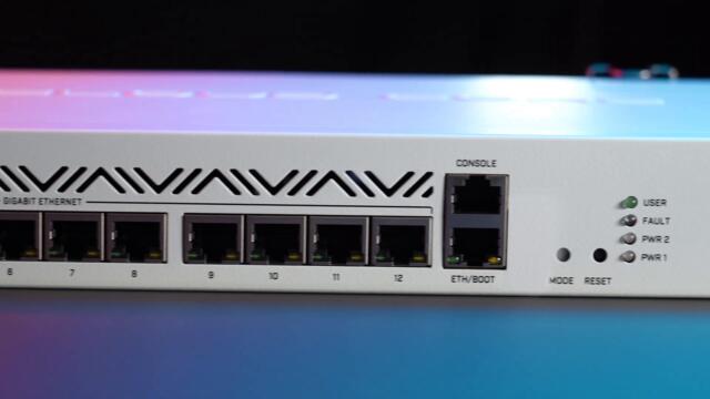 MikroTik product news: CCR2116-12G-4S+
