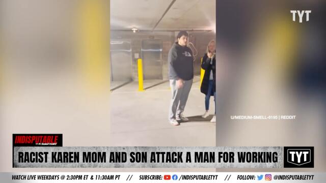 Karen Attacks Man For 'Working While Black'