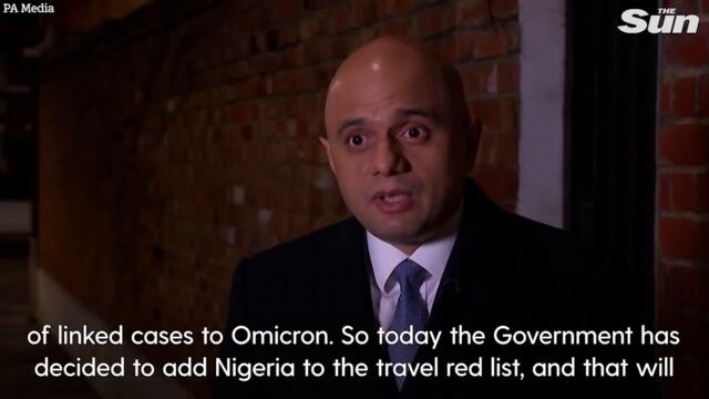Javid announces pre-departure tests necessary for all travellers to England