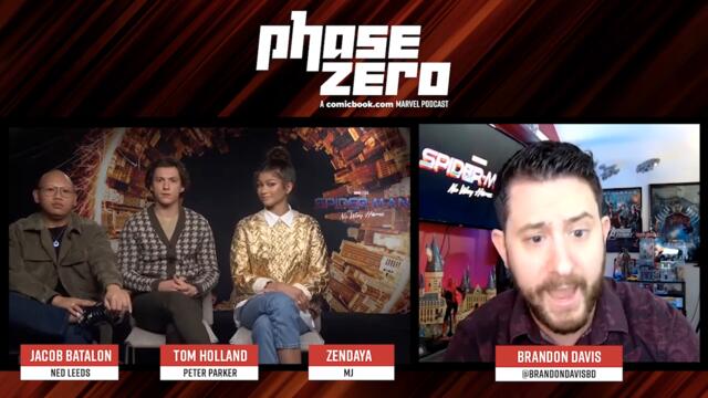Tom Holland, Zendaya, Jacob Batalon Talk Spider-Man: No Way Home (Exclusive Interview)