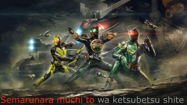 Aya Kamiki x TAKUYA  - [Over Again] (Kamen Rider Memory of Heroez Opening) lyrics [Full]