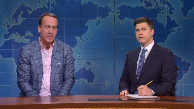 Weekend Update: Peyton Manning on the NFL Playoffs - SNL
