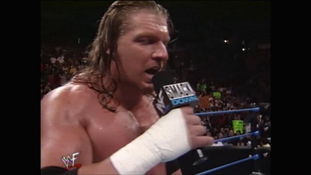 Triple H calls out Mr. McMahon and challenges him to a match