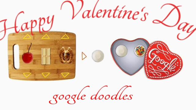 Свети Валентин е бил Лекар - Happy Valentine's Day - google doodle - Valentinstag 2022 Interactive Chocolate Creator ღ