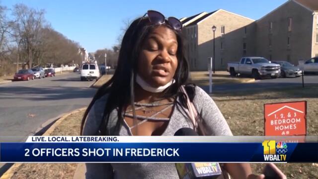 Police officers out of hospital after shootout with suspect in Frederick