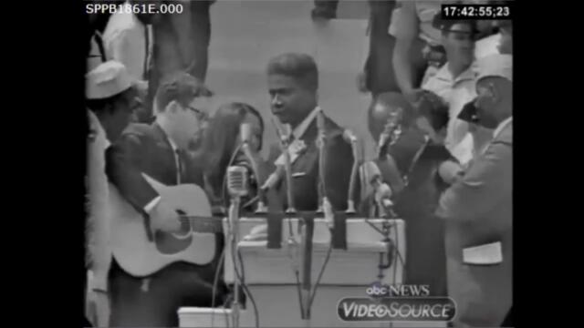 'Eyes On The Prize' performed live at the March On Washington - August 28th 1963