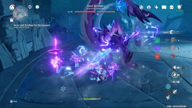 Trying out Yae Miko as support DMG