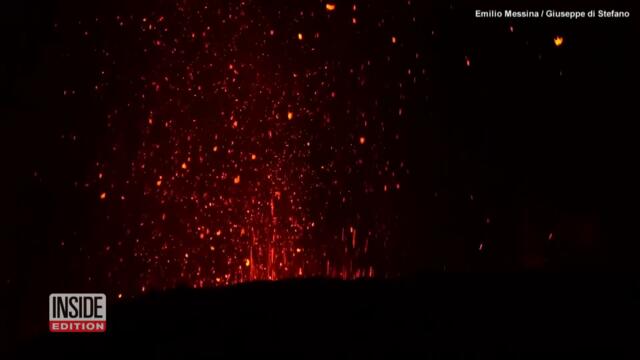 Italy’s Mount Etna Eruption Creates Rare Volcanic Storm